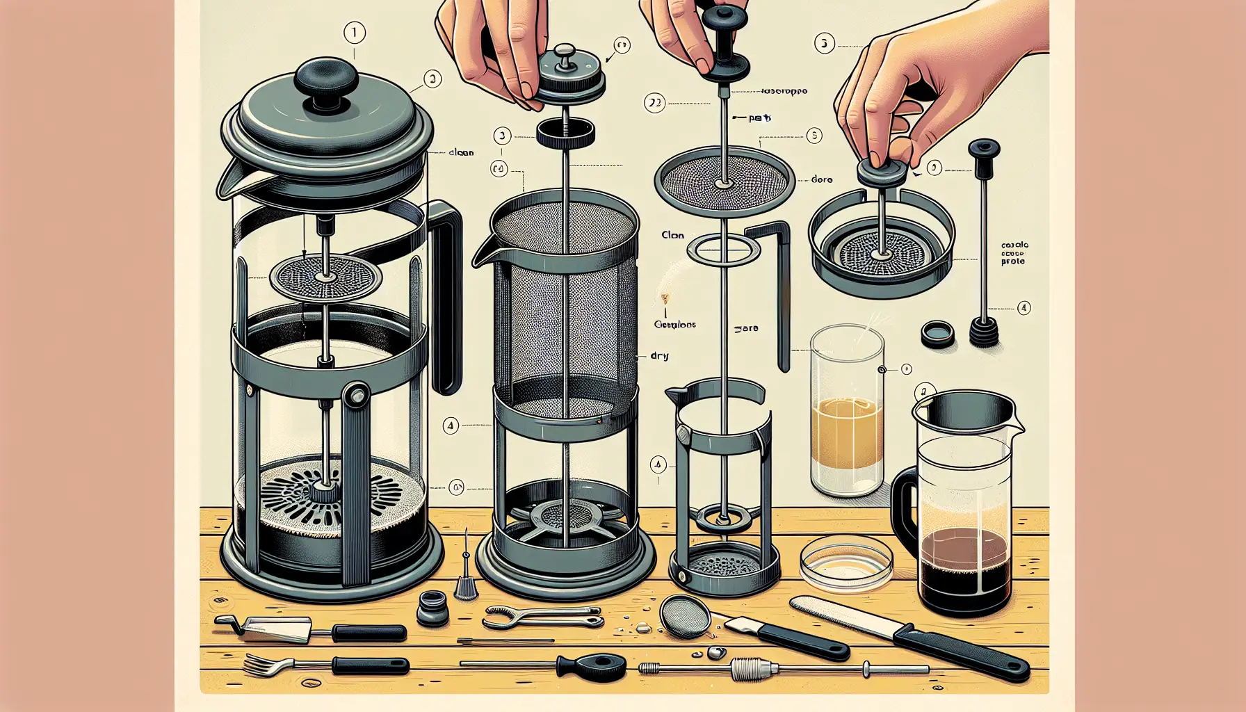 Cleaning and Maintaining Your French Press for Longevity
